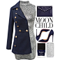 A fashion look from December 2015 featuring silver cocktail dress, button coat and pointy-toe pumps. Browse and shop related looks.