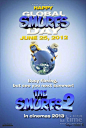 蓝精灵2The Smurfs 2(2013)预告海报 #01