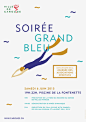 Soirée Grand Bleu - affiches - 2015