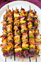 Hawaiian Chicken Kebabs | Cooking Classy