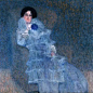 拒绝希特勒学习绘画的 -- 克里姆特  玛丽•亨尼伯格肖像
Marie Henneberg (1901-1902)

