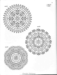 arabesque采集到钩针图解