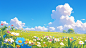qingqing9752_3D_illustration_of_a_cute_grassland_with_many_flow_b38eacea-f355-4631-937a-ea30724e93c0.png (1456×816)
