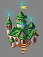 Emerald castle by ElizavetaS on deviantART