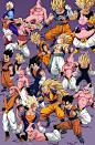 Buu Saga by RuokDbz98.deviantart.com on @deviantART