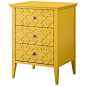 Threshold Fretwork Accent Table
