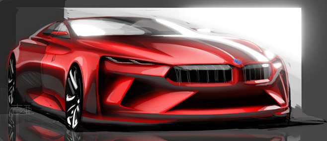 Car Design Sketch : ...