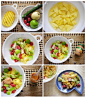 如何做水果蔬菜总会沙拉的做法（夏季菜谱）