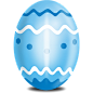 egg blue icon iconpng.com
