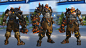 Overwatch - Doomfist Blackhand Skin, Airborn Studios : Better late to the party than never. We also contributed to the latest update Blizzard World. 
Being able to work on skins based on our most beloved game brands like Starcraft and Warcraft was a blast