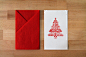 Xmas Postcard 圣诞树印章 - 视觉中国设计师社区