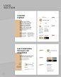 Brand Manual :  Brand Manual and Identity Template – Corporate Design Brochure – with real text!!!Minimal and Professional Brand Manual and Identity Brochure template for creative businesses, created in Adobe InDesign in International DIN A4 and US Letter