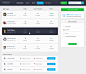 CRM UX / UI for new startup : This is part of a huge project for a new startup. I did the consulting, UX planning, UI design and also I was involved in product design at times.The product is a new CRM for a specific industry. It complies to my vision of g