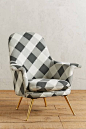 Buffalo Check Kimball Chair #anthroregistry: