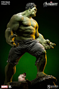 【玩聚馆】Sideshow 400189 Maquette 绿巨人 Hulk 即将到货-淘宝网