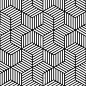 Black and White / pattern design / optical art / Lined: