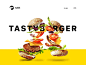 Burger app ui design tubik animation