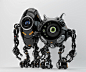 Robotic friends from another planet by Ociacia