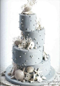 浪漫的海岛婚礼怎么可以缺少海洋主题结婚蛋糕呢？