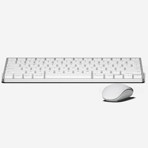 白色键盘鼠标png图片 png素材