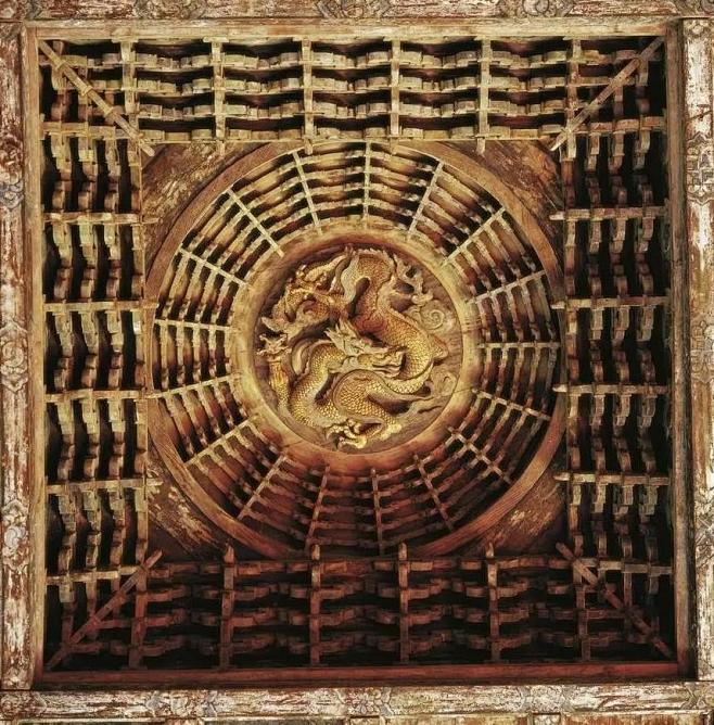 中国古代最美、最神秘天花板，竟能从人间直...