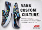 Vans Custom Culture冠军Magic Slip-On骷髅小丑涂鸦VN0A33TBKXZ-淘宝网