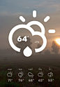 Weather icons