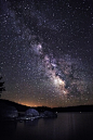 Tupper Lake - Milky Way by Valerie Manne 