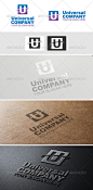 U-letter Logo - Letters Logo Templates