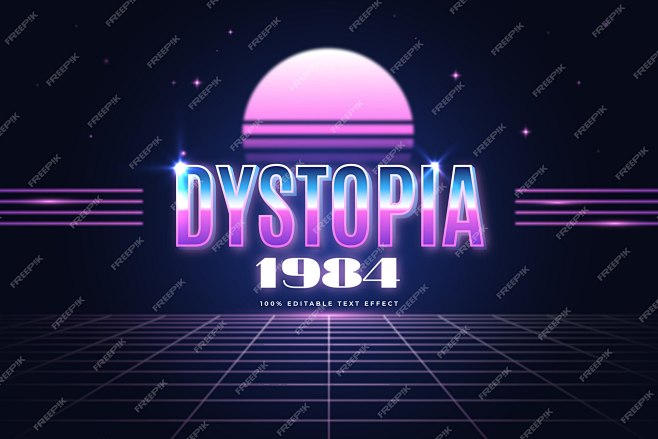 Dystopia 1984 text e...
