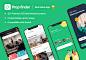 UI Kits : Propfinder UI kit includes is a high quality pack of 32+ Real Estate app screens for iPhone and android with trendy useful components that you can use for inspiration and speed up your design workflow. All layers and symbols are neatly grouped, 