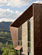 corten steel retreat by skylab architecture frames 360° views of the colorado mountains :  