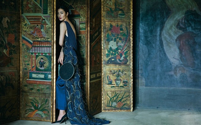 Liu Wen 演绎中国版《Harper...