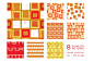 复古手绘方格图案无缝纹理 Retro Squares | Seamless Patterns – 设计小咖