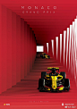 #平面设计# 速度与激情雷诺RS型赛车比赛海报设计分享