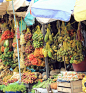 produce for sale at the market, Tabatinga on the Amazon River in Brazil