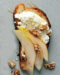 Pear, Walnut, and Ricotta Crostini Recipe