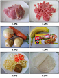 脆皮咖喱猪肉卷的做法图文步骤