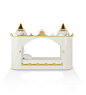 Kings and Queens Castle is made entirely by hand with noble materials of great quality, it follows a modular system