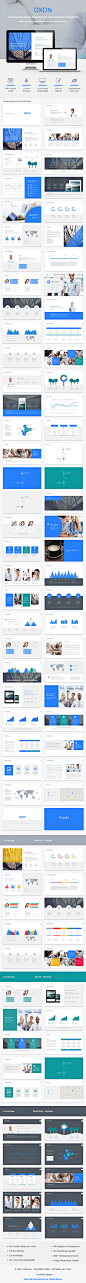 Oxon - Powerpoint Business Template - Business PowerPoint Templates奥克森 - 简报业务模板 - 商务PowerPoint模板