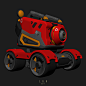 TANK 3D, João Henrique Pachêco : First 3D model of my mini personal project of small transport vehicles. 
If you want, you can see the concepts here: https://www.artstation.com/artwork/GYOvB