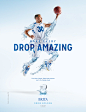 Steph Curry for Brita "Drink Amazing" : Campaign images of NBA MVP Steph Curry for Brita water. Campaign speaks to making every drop amazing. Your body is 60 percent water make every drop you drink amazing with Brita Filtered water. 