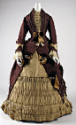 Dress, Visiting, ca. 1872,French.