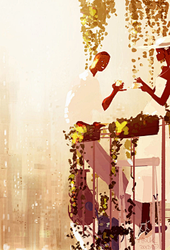 馍饭青年采集到画_插画_Pascal Campion