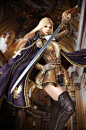 blond female knight by caneria_jh - CGHUB