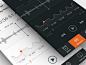 Sleep Tracker UI, Part 2 by RamotionTwitter | Facebook | Pinterest | Behance