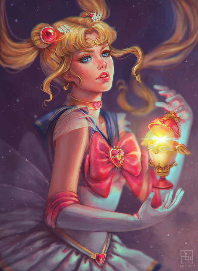 Sailor Moon by seraf...