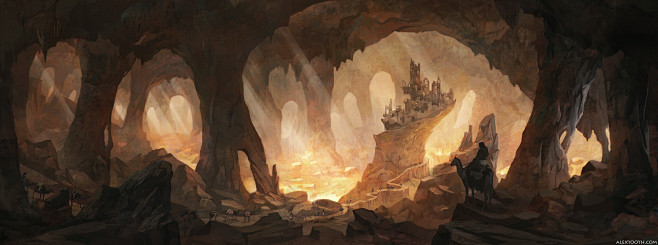 Caves of Gold by *Al...