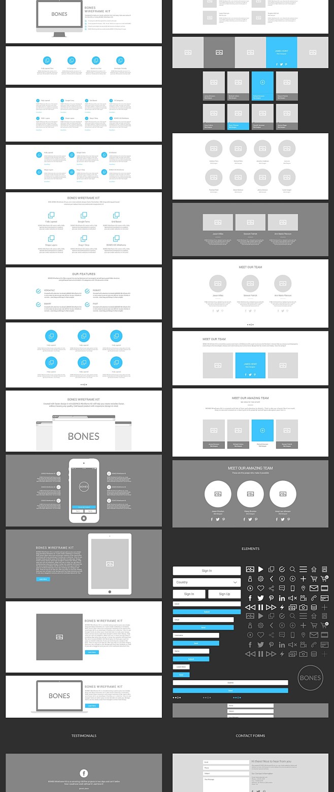 一套完美的线框图（Wireframe K...