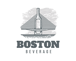 Boston饮料公司  饮料公司logo...
